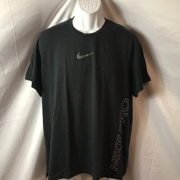 Nike Pro Dri Fit Activewear Athletic Sport Cut Tee Shirt - Picture 1 of 6